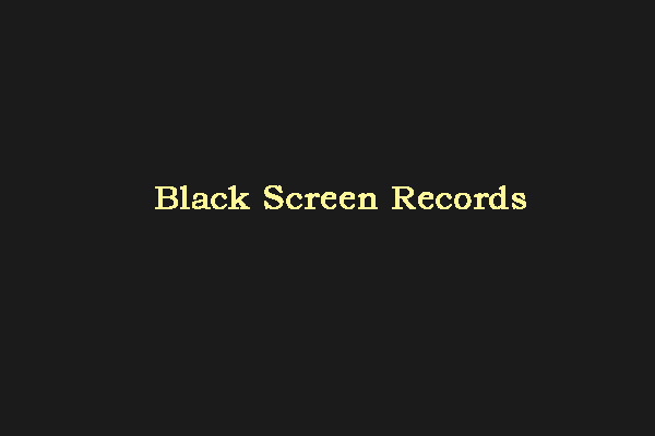 How to Fix the Black Screen Records on Windows/Mac/Phone