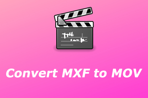 品質を損なうことなくMXFをMOVに変換する方法
