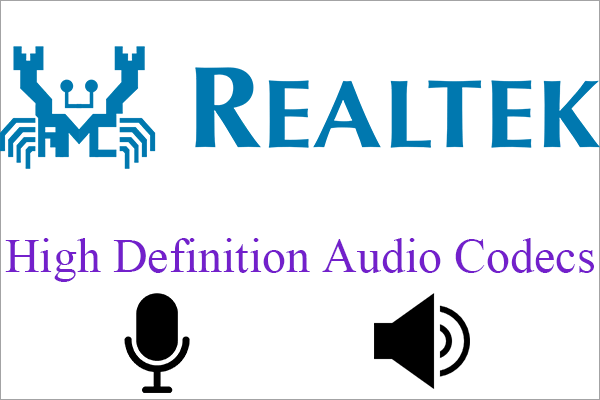 Realtek High Definitionオーディオコーデックのダウンロード/インストール/削除方法