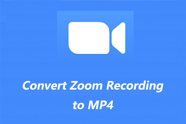 Fehlgeschlagene Konvertierung bei Zoom:Zoom-Aufnahme in MP4 konvertieren