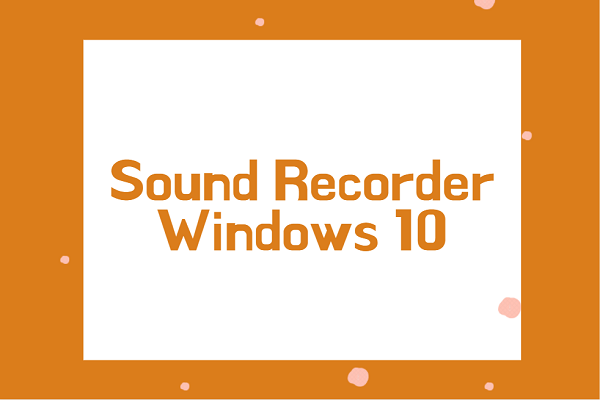 Bester kostenloser Sound Recorder Windows 10