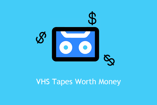 棚にある金を発掘：貴重な価値のある VHS テープ