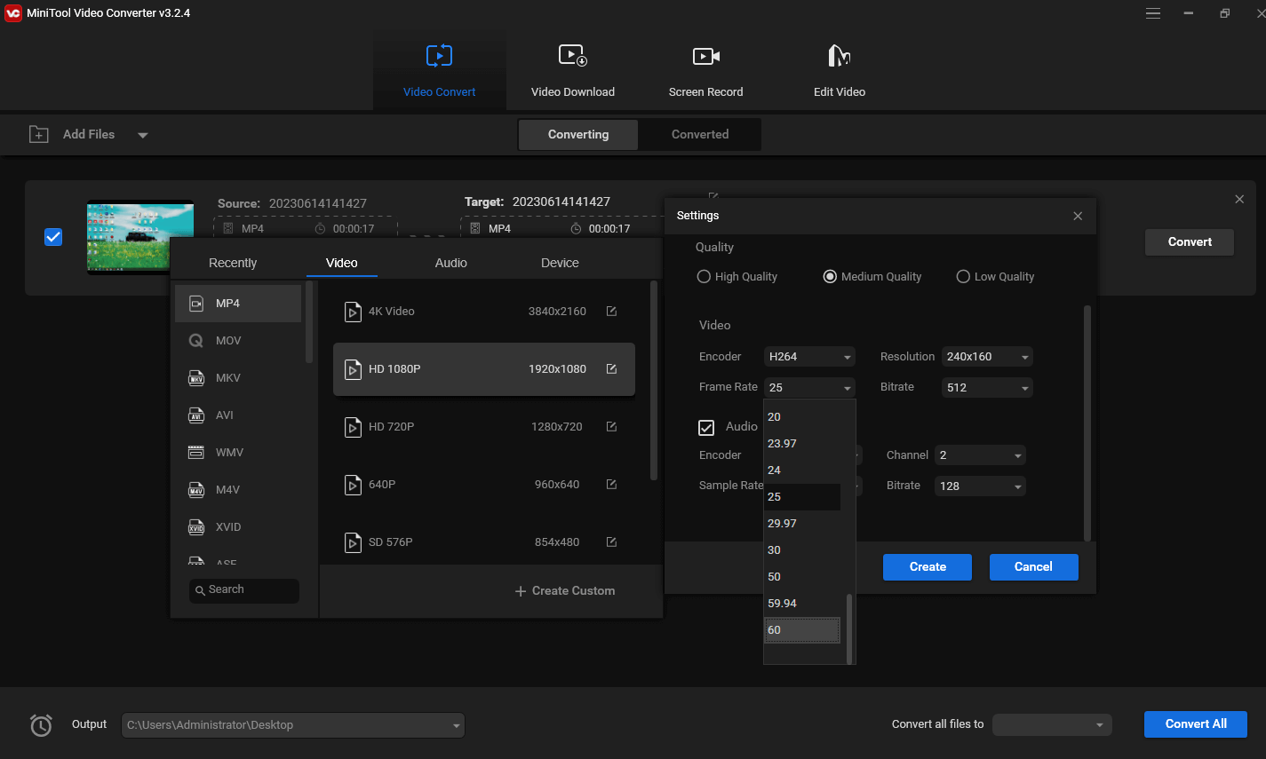 MiniTool Video Converter