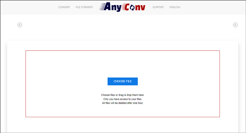 interface of AnyConv