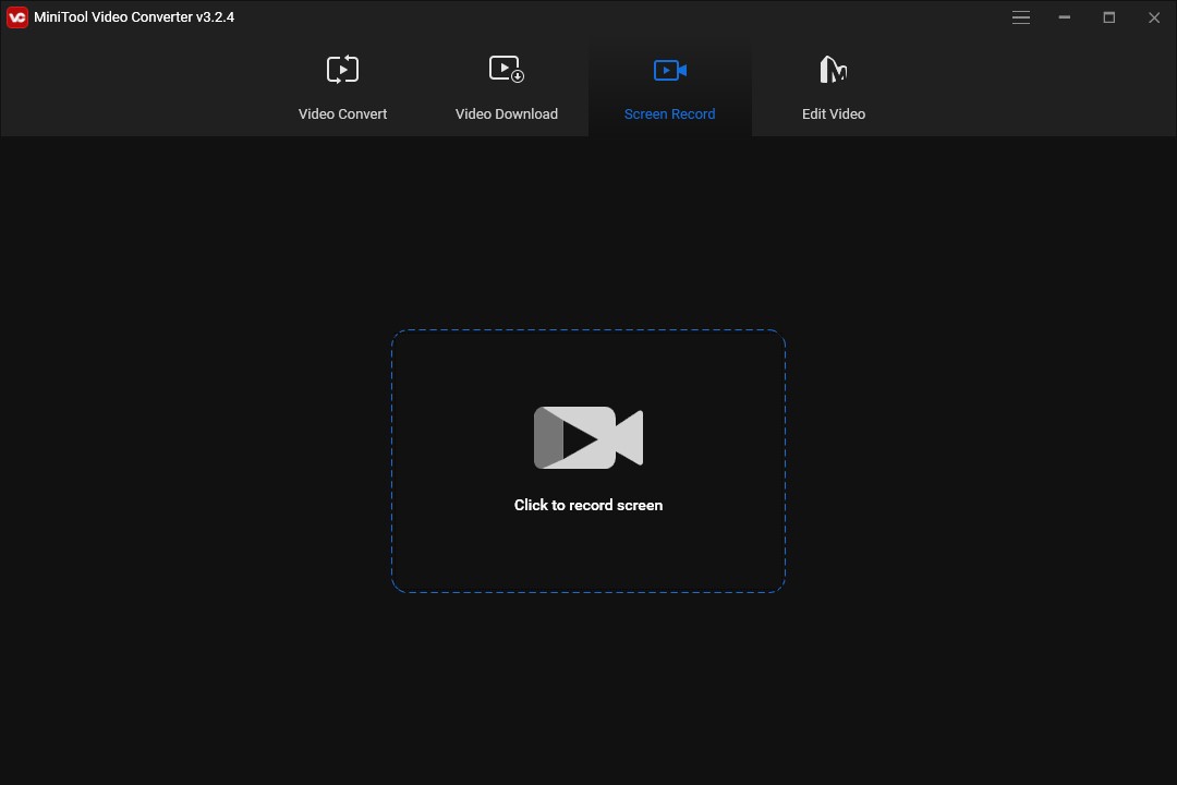 interface of MiniTool Video Converter