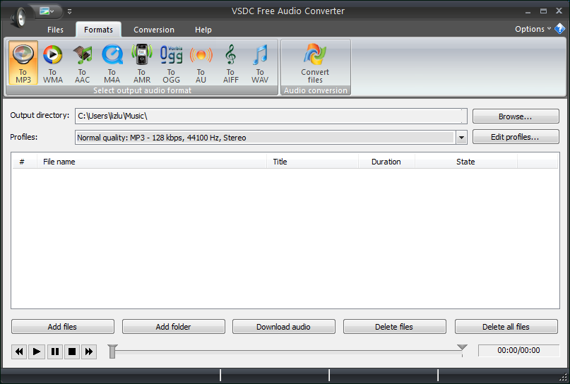 VSDC Free Audio Converter