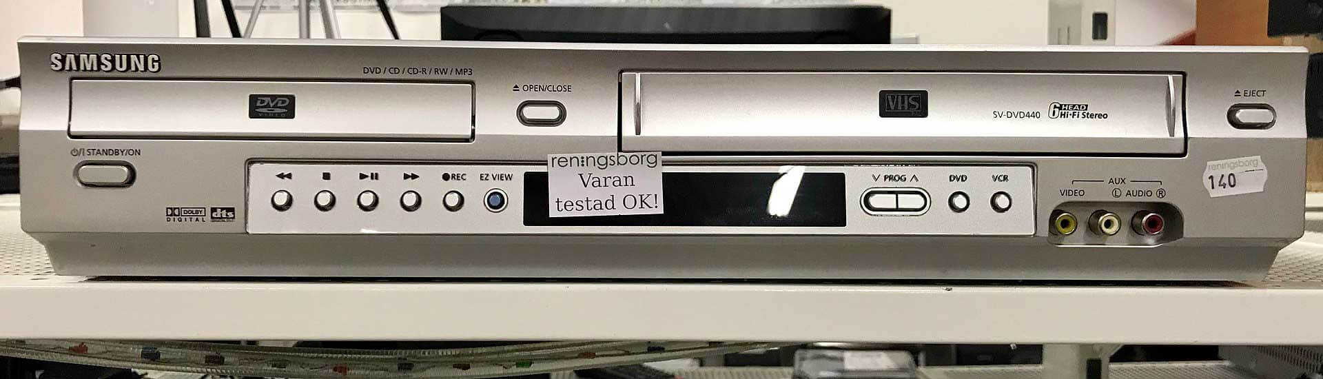 Samsung DVD VCR combo