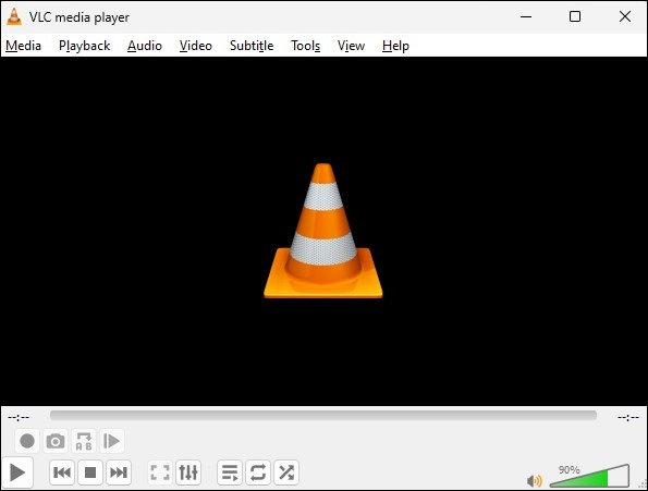 interface of VLC