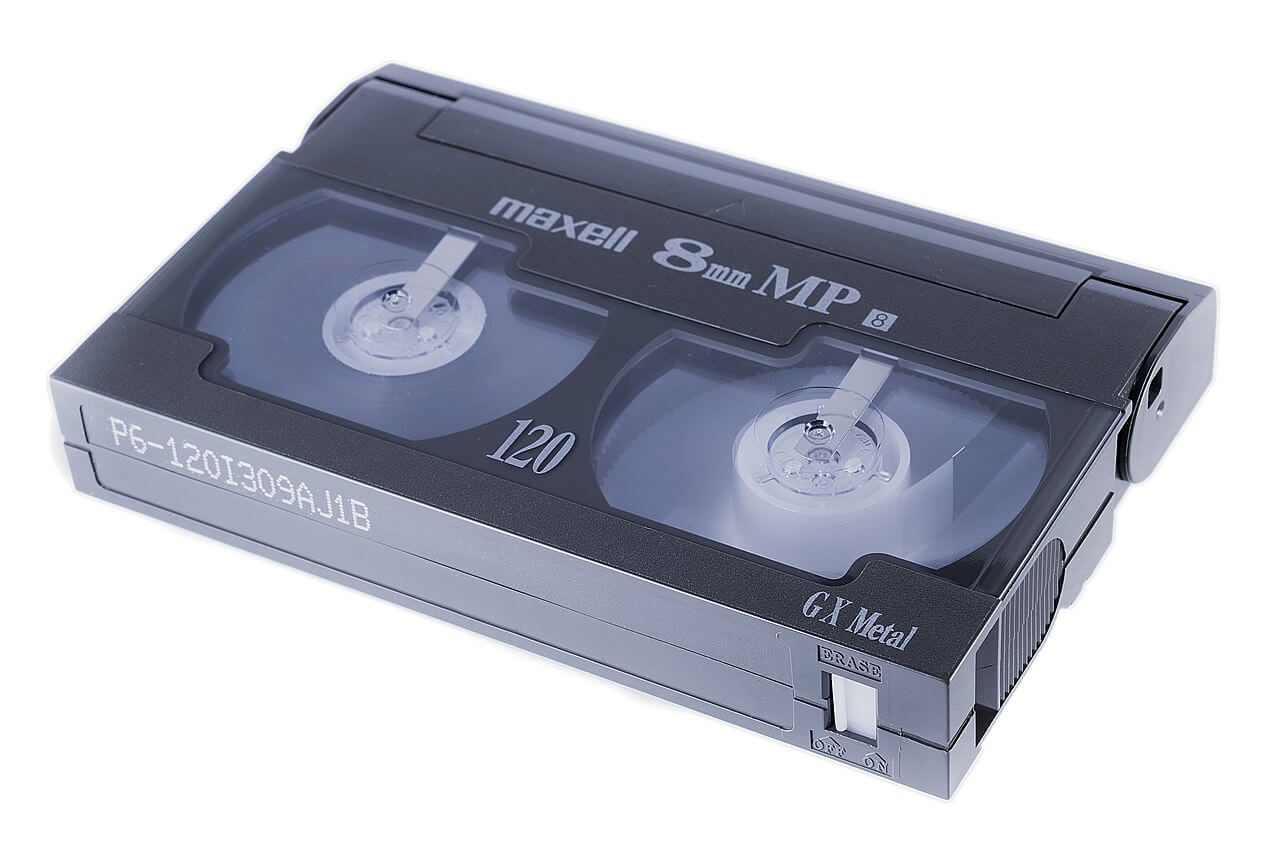 8mm video tape