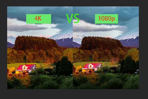 4K vs 1080p｜4Kと1080pの違い