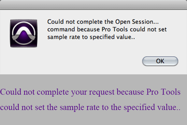Pro Tools: Understanding and Resolving Sample Rate Issues