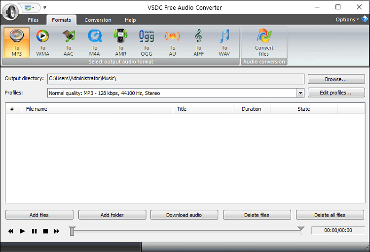 VSDC Free Audio Converter