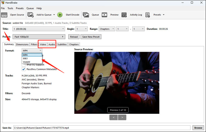 Use HandBrake to Batch Convert Videos [Detailed Steps]