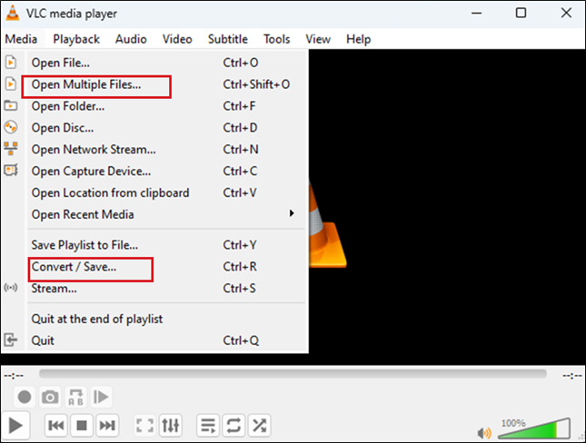 vlc batch convert mp4 to mp3