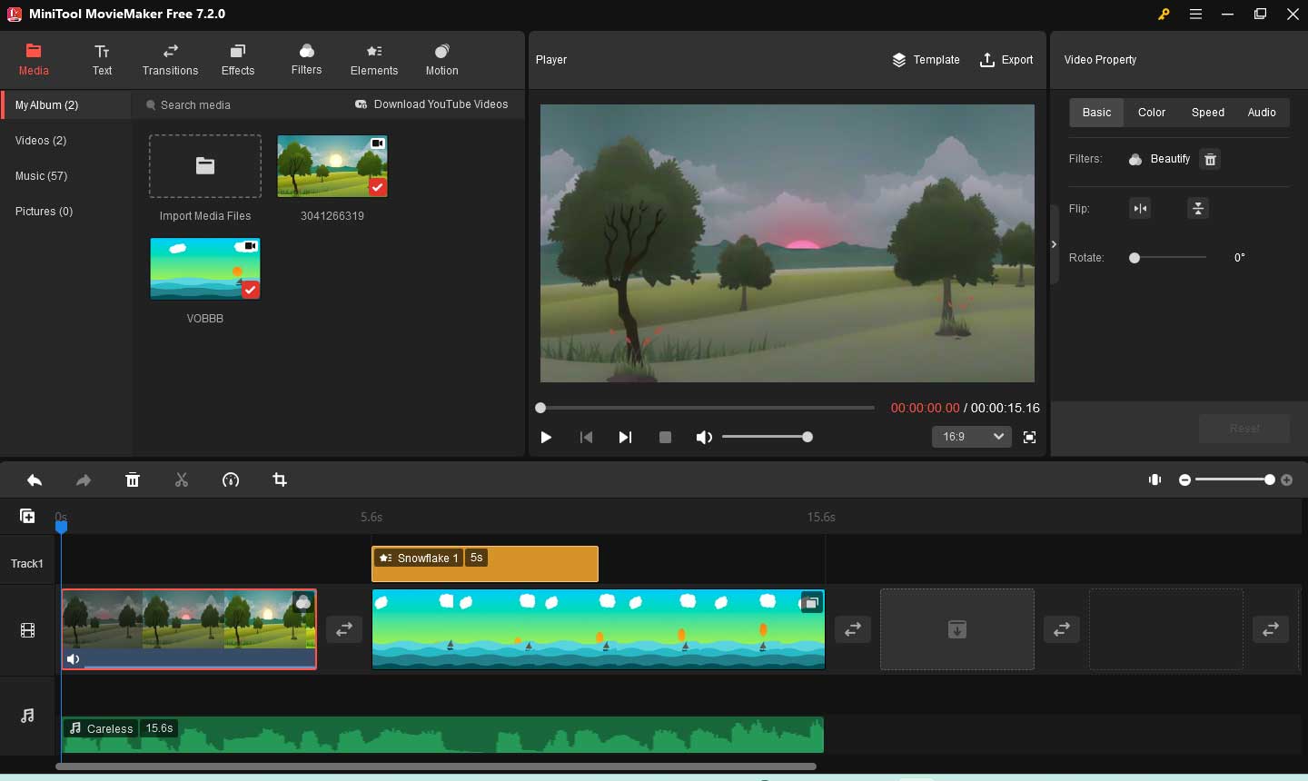 MiniTool MovieMaker