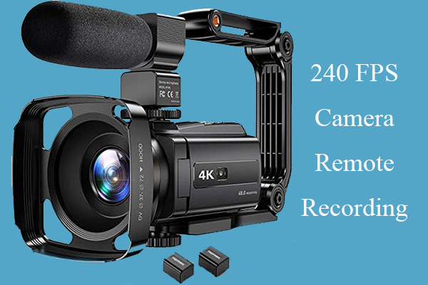 Exploring 240 FPS Camera Remote Recording for Slow-Motion Videos