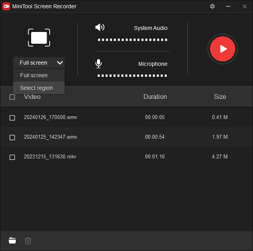 record voice on audacity