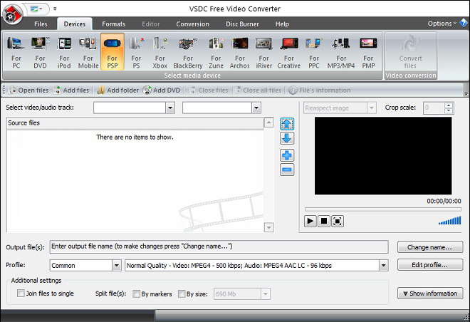 VSDC Free Video Converter