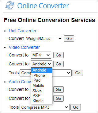 Online Converter