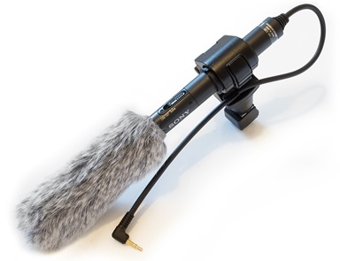 Sony shotgun microphone