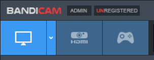 three recording modes of Bandicam