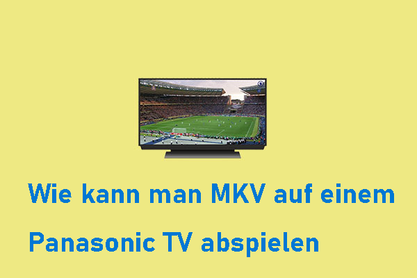 Wie kann man MKV auf einem Panasonic TV abspielen – so geht’s