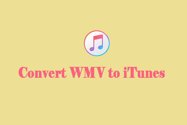 Convert WMV to iTunes in 3 Ways & How to Import Files to iTunes