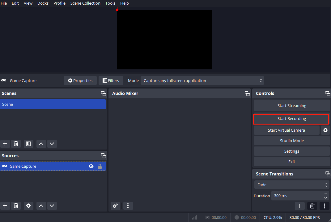 open MiniTool Screen Recorder