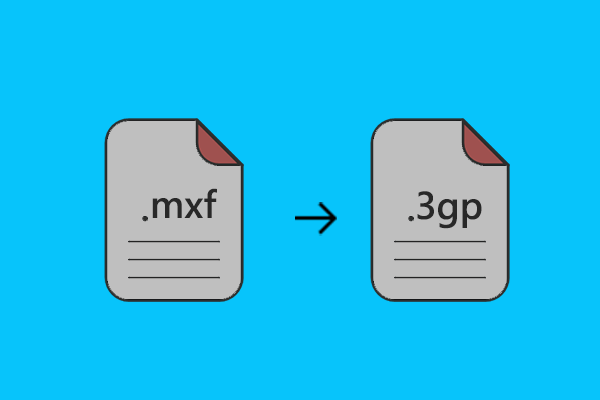 The Detailed Instructions for the Conversion of MXF to 3GP