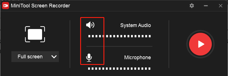 record system and microphone audio