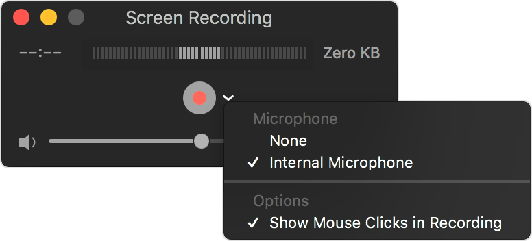 Mac Screen Recording Settings