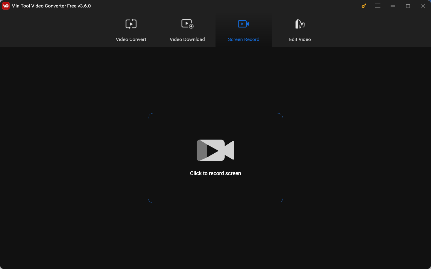 interface of MiniTool Video Converter