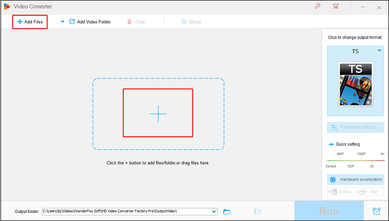 add video files that can’t be played on VU TV