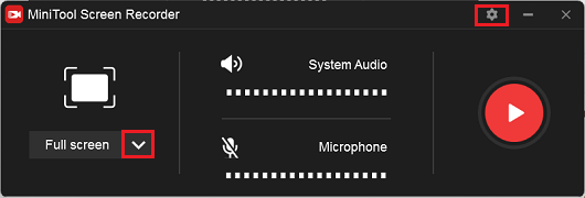 Adjust some settings in MiniTool Video Converter for recording TV shows on PC