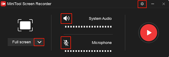 Adjust some settings for recording content on Xfinity in MiniTool Video Converter