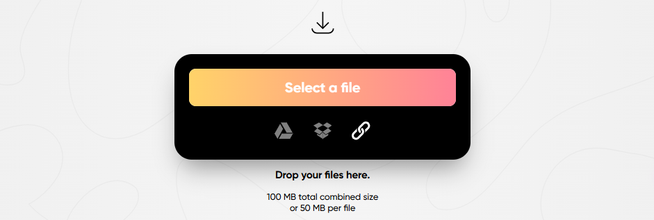 Click the Select a file in Convertall to load your AVI file