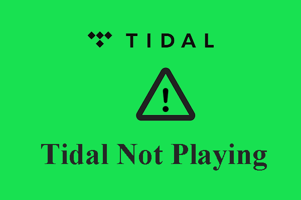 A Comprehensive Guide on Fixing the Tidal Not Playing Issue