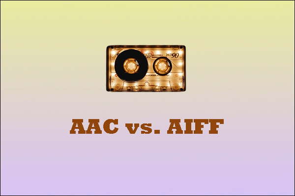 AAC vs. AIFF: Was sind die Unterschiede und wie konvertiert man sie