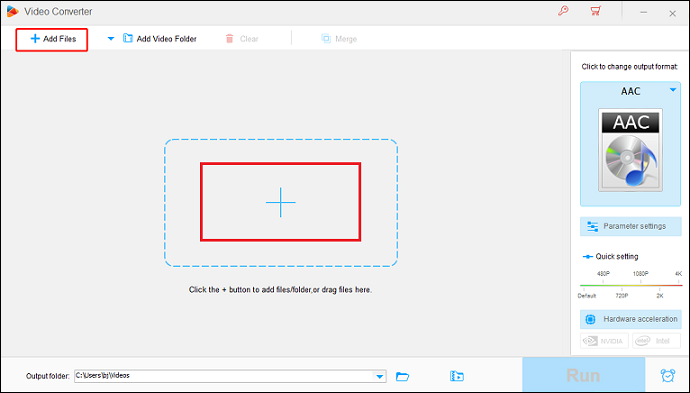 Click the Add Files button to import the OGA file in HD Video Converter Factory Pro for format conversion