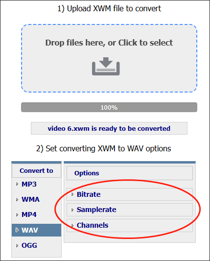 Customize the parameters of your converted file in CoolUtils