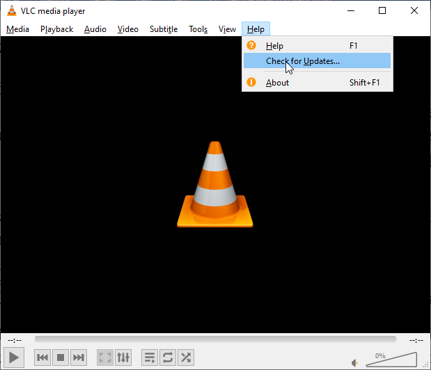 Open VLC and go to Help > Check for Updates to Update it