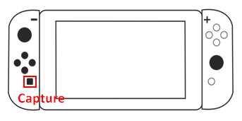 Press the Capture button in your controller to begin the recording