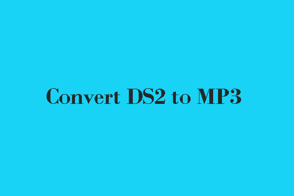 Watch: How to Convert DS2 to MP3 with Ease and Efficiency?