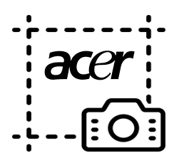 The logo of Acer screenshot