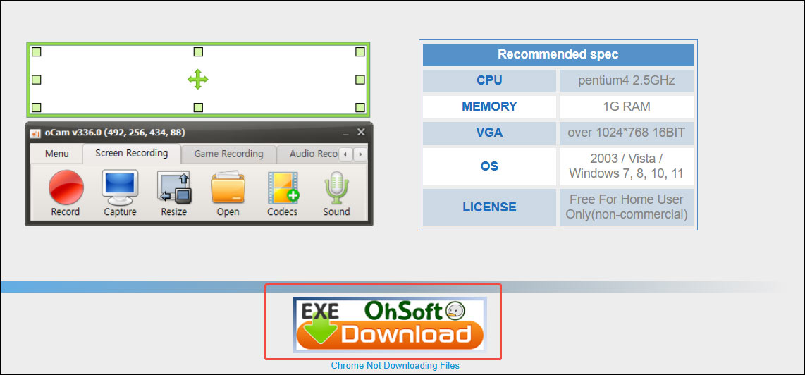 Click the Download button to open the specific downloading page