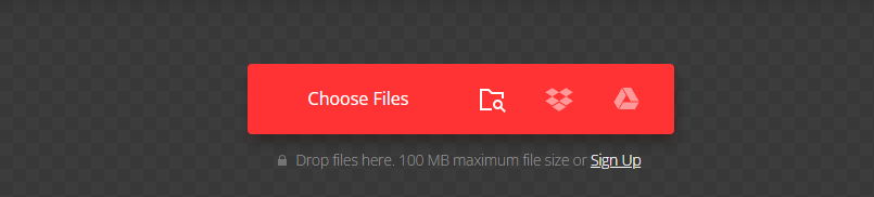 Click Choose Files to load the ASF file you want to convert