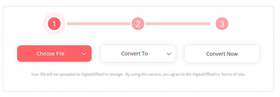 Click Choose Files to load the ASF file you want to convert