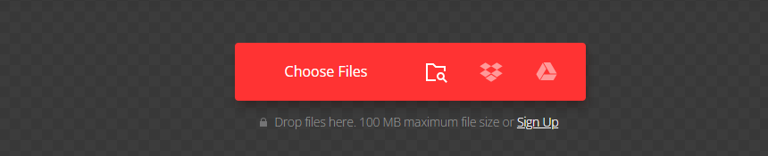 Click Choose Files to load the ASF file you want to convert