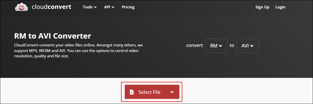Click on Convert in FreeConvert to start the conversion process