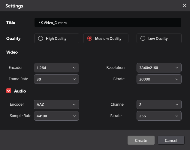 Adjust some settings in MiniTool Video Converter for format conversion